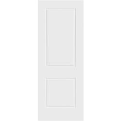 P M Mendes Laminate Internal Fire Door with 2 Panel - Prefinished White