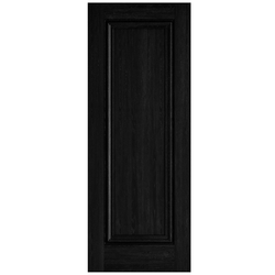 JB Kind Haddon Internal Fire Door with 1 Panel - Prefinished Black