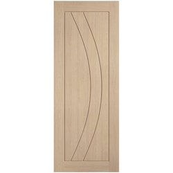 LPD Girona Internal Door with 3 Panel - Unfinished Oak