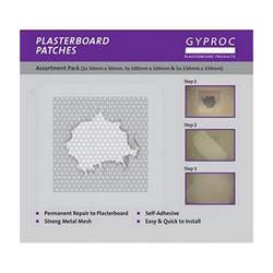 Gyproc Plasterboard Patches Pack Of 2