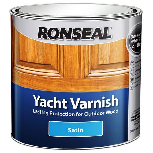 Ronseal Yacht Varnish Clear Satin