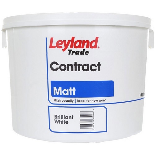 Leyland Trade Contract Matt Emulsion 10L Colours Available