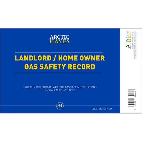 Arctic Hayes Landlord And Homeowners Record Pad 25 Pack