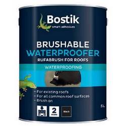 Bostik Brushable Waterproofer Rufabrush For Roofs - Black 5L