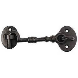 Dale Black Japanned Finish Cabin Hook