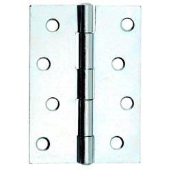 Dale Dalepax 100mm Steel Pin Butt Hinge Polished Chrome Plated - Pack Of 3