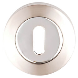 Dale Keyhole Escutcheon On Round Rose