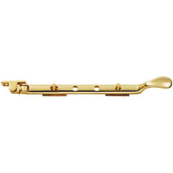Dale Victorian 245mm Polished Brass Traditional Casement Stay