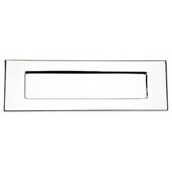 Dale Victorian 10 x 3 Inches Letter Plate - Polished Chrome