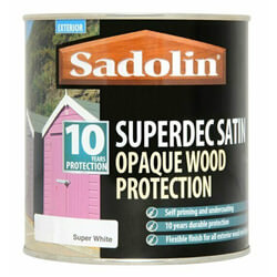 Sadolin Superdec 1 Litre Satin Woodstain Super