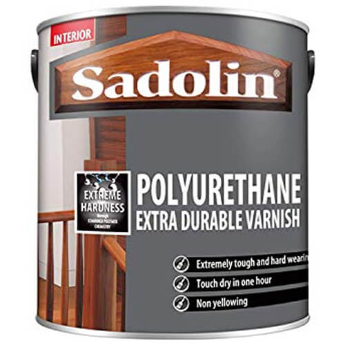 Sadolin Polyurethane 2.5Ltr Extra Durable Varnish