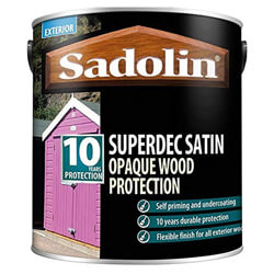 Sadolin Superdec 2.5 Ltr Satin Woodstain Super