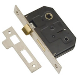 Dale Bolt Through Bathroom Mortice Lock