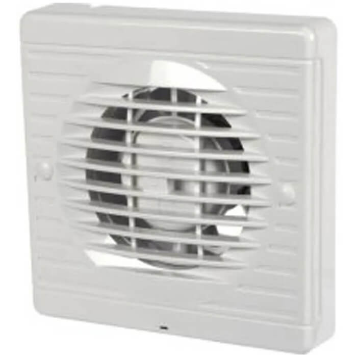 Manrose Pull Cord Extractor Fan White 100mm