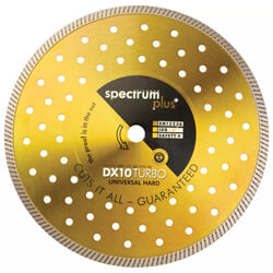 Ox Tools Spectrum DX10 Turbo Tade Universal / Hard 115mm Diamond Blade