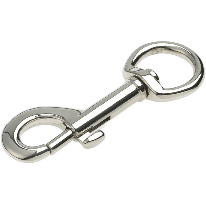 Chain Products Snap Hook With Swivel Ring Nickel Plated