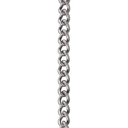Chain Products Twisted Link Chain Steel Nickel Plated
