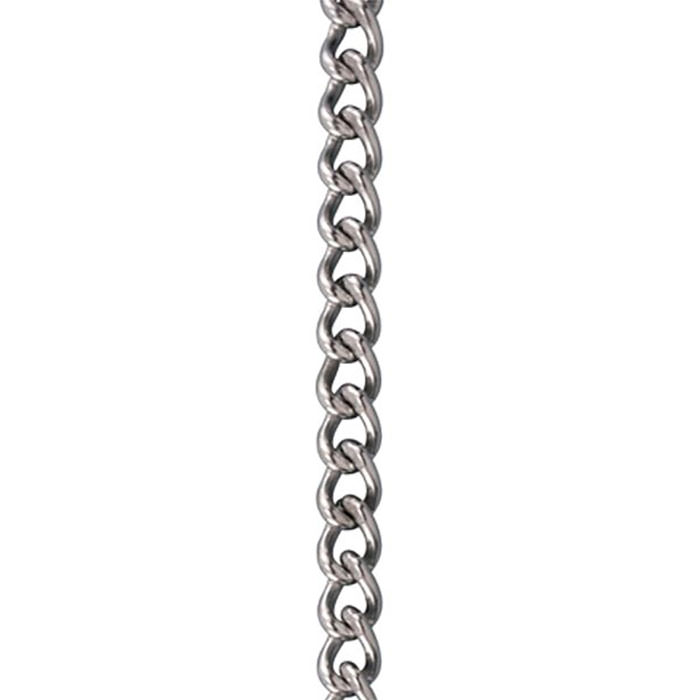 Campbell 0723167 Low Carbon Steel Twist Link Coil Chain on Reel #3 Trade 240 lbs Load Capacity Brass Glo 0.14 Diameter 50 Length 