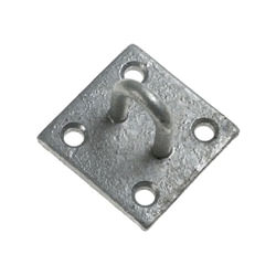 Chain Products Staple On Plate Galvanised 50mm