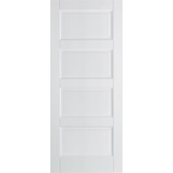 LPD Contemporary White Primed 4P Internal Door