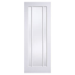 LPD Lincoln White Primed 3L Internal Glazed Door
