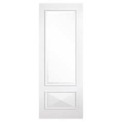 LPD Knightsbridge White Primed 1P 1L Internal Glazed Door
