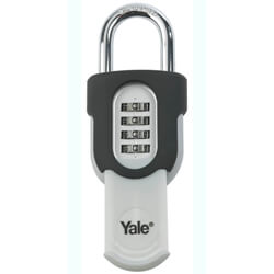 Yale Combination Padlock With Slide Cover