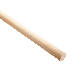 Cheshire Mouldings 54 x 54mm Wide Mopstick Handrail - Various Finish And Length Available