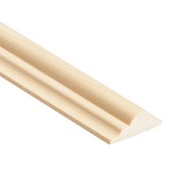 Cheshire Mouldings 2400mm Length Double Astragal Decorative Mouldings Pine