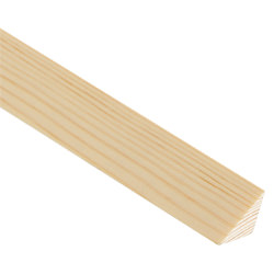 Cheshire Mouldings Triangle Glass Bead Pine L 2400mm