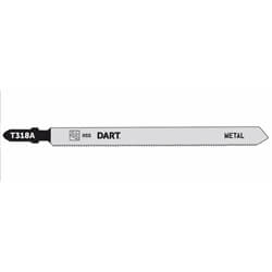 Dart T318A Metal Cutting Jigsaw Blade 21TPI 110mm-Working length - Pack Of 5