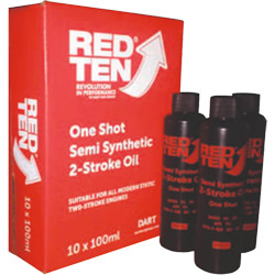 Dart Red Ten 2 Stroke Oil 100ml