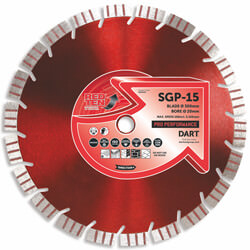 Dart Red Ten SGP-15 Concrete Diamond Blade
