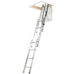 Werner Easy Stow 3 Section Lof Ladder