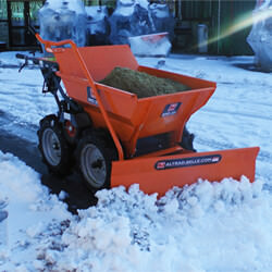 Belle Snow Plough Attachment For BMD 300 Minidumper