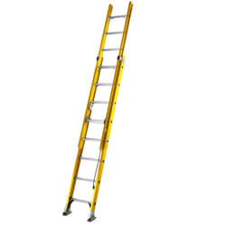 Youngman S200 Fibreglass Trade 2 Section Extension Ladder