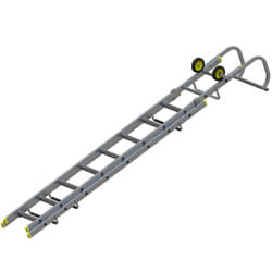 Youngman Double Section Aluminium Roof Ladder