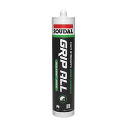 Soudal Grip ALL Solvent Free White Water Based Mounting Adhesive 290ml