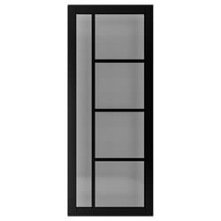 Deanta Brixton Pre-Finished Black 5L Internal Tinted Glazed Door