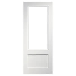 Deanta Madison White Primed 1P 1L Internal Glazed Door