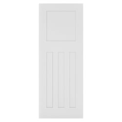 Deanta Cambridge White Primed 4P Internal Door