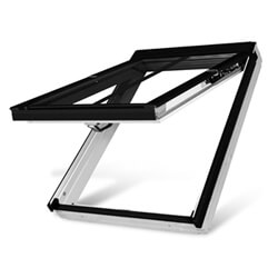 Fakro Manual Conservation Top Hung FPW White Acrylic Roof Window