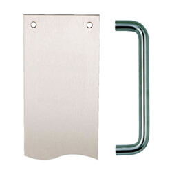 Dale Firebrand Pull Handle With Finger Plate