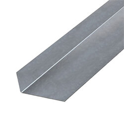 Rothley Galvanised Steel Unequal Sided Angle 1 Meter