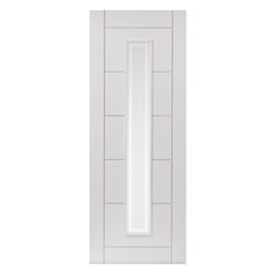 JB Kind Barbican White Primed 1L Internal Glazed Door