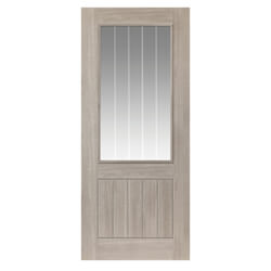 JB Kind Colorado Fully Finished Grey 5P 1L Laminated Internal Glazed Door