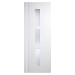 LPD Sierra Blanco Fully Finished White 3L Internal Glazed Door