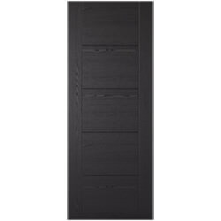 LPD Vancouver Pre-Finished Black Ash 5P Laminated Internal Door