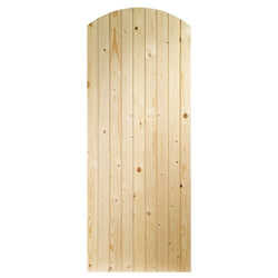 XL Joinery Un-Finished Solid Pine External Arch Top Gate