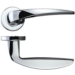 LPD Orion Ironmongery Polished Chrome Handle Privacy Hardware Pack